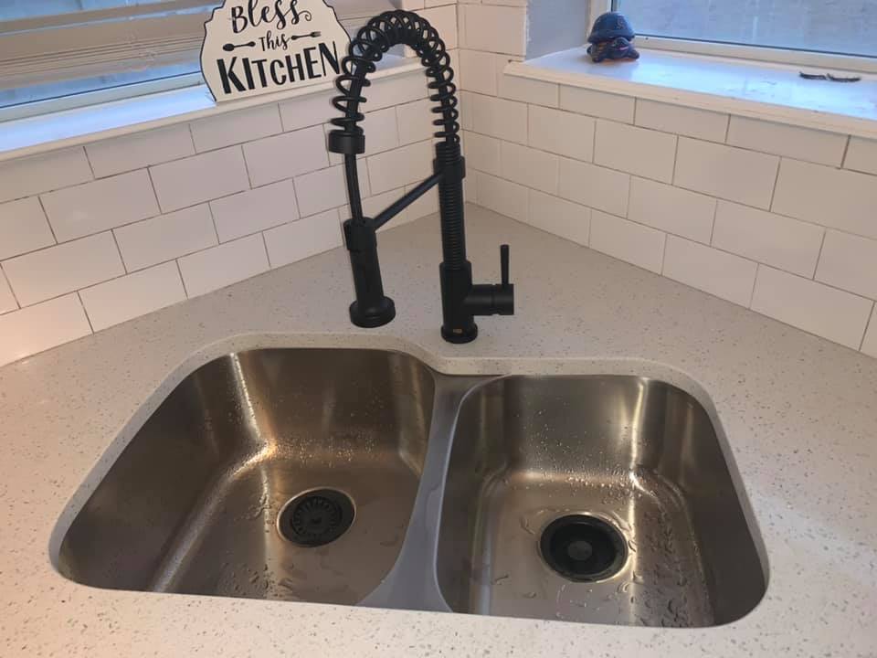 Kitchen Fixture Installation