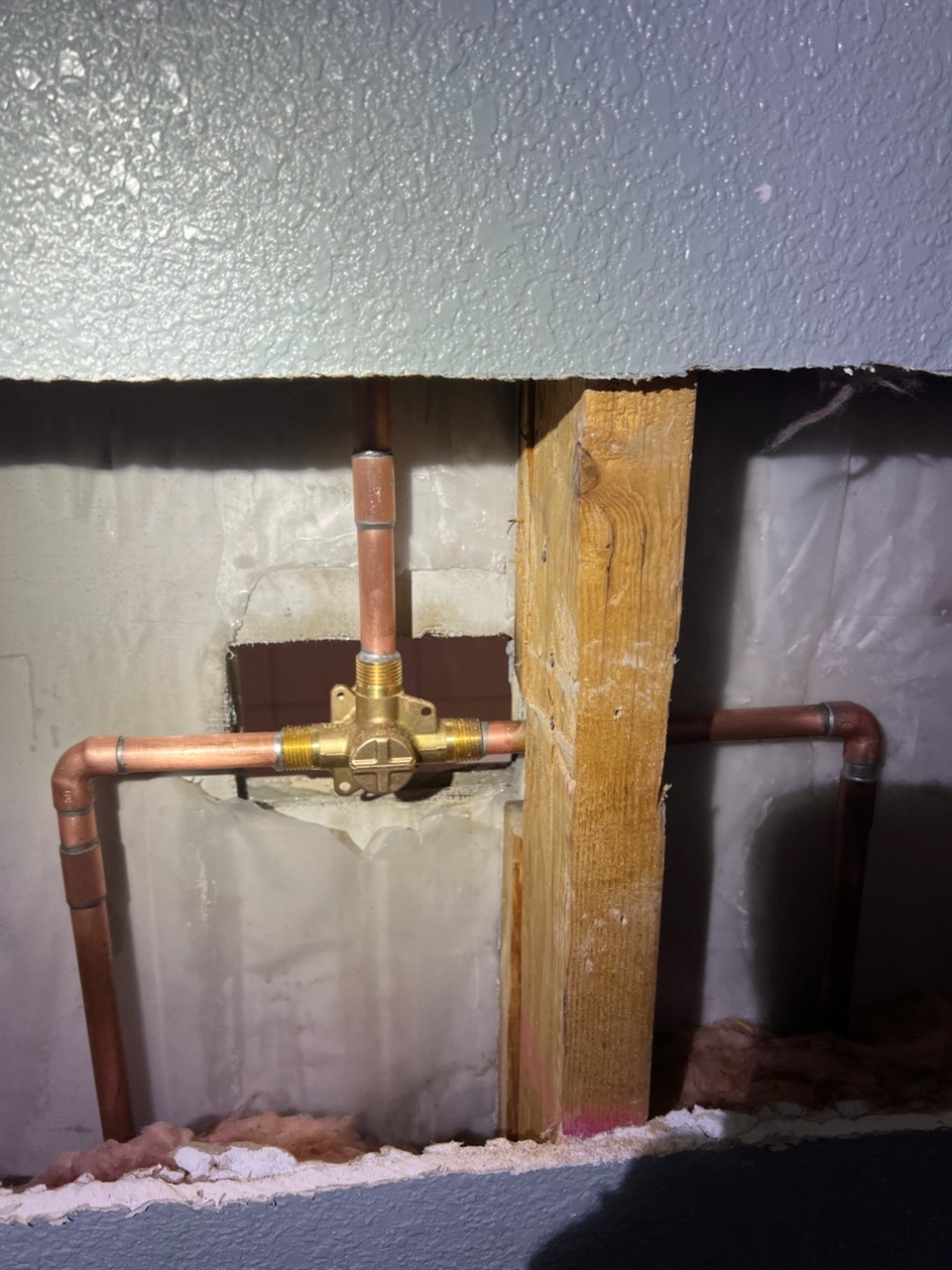 Plumbing project result