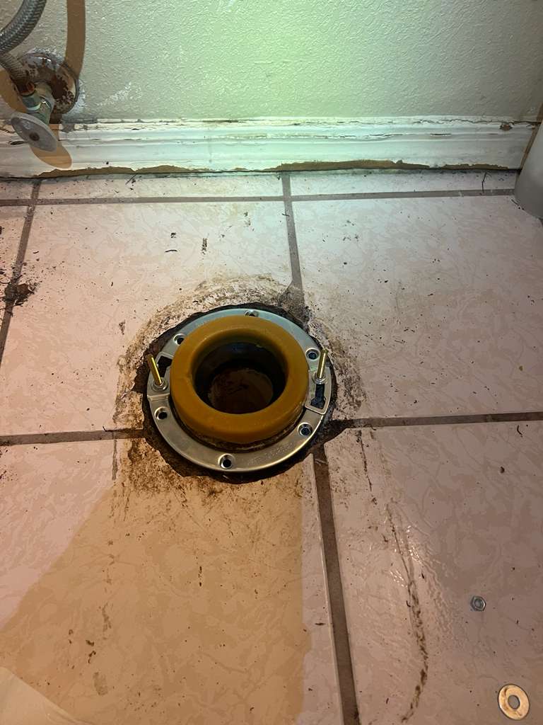 Before plumbing repair